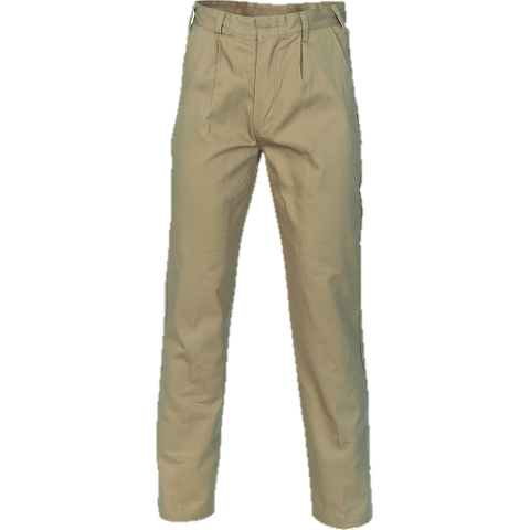 Trouser Cotton Drill Work Khaki - 82R