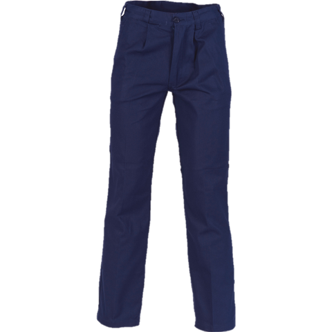 Trouser Cotton Drill Work Navy - 107ST