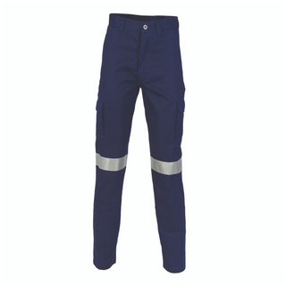 Trouser Cargo Navy Reflective Tape 107R