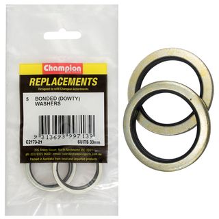 Champion Kit Dowty Washers 33mm Pk5