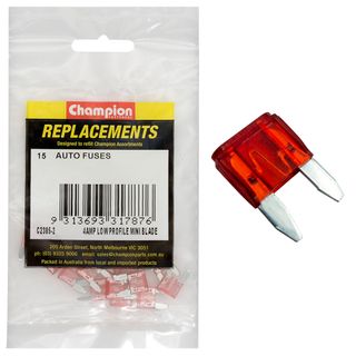 Champion B/Fuse Micro 4AMP Red Pk15