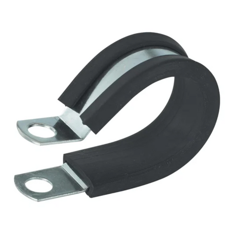 Pipe Clamp Zinc EPDM Rubber Lined 5mm