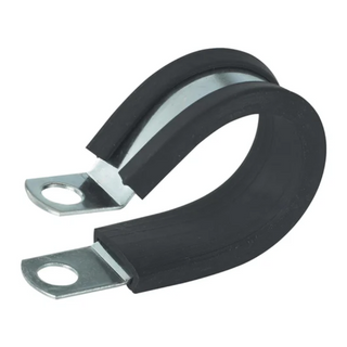 Pipe Clamp Zinc EPDM Rubber Lined 8mm