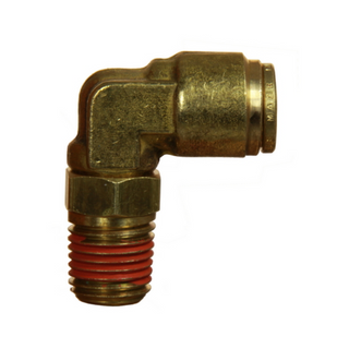 Q-Fit A/B Male Elbow Swivel 3/8x3/8 NPT