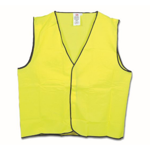 Safety Vest Hi-Vis Class D Yellow - L
