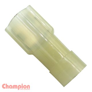 Crimp Terminals Yellow Blade F 6.3 Pk100