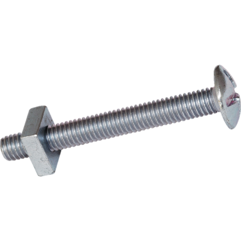 Roofing Bolt 1/4x1-1/4 Unc Zinc