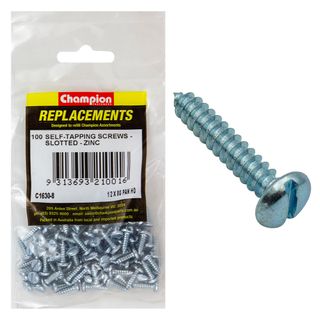 Self Tapp Screws Pan Slot 4.2x13mm Zinc