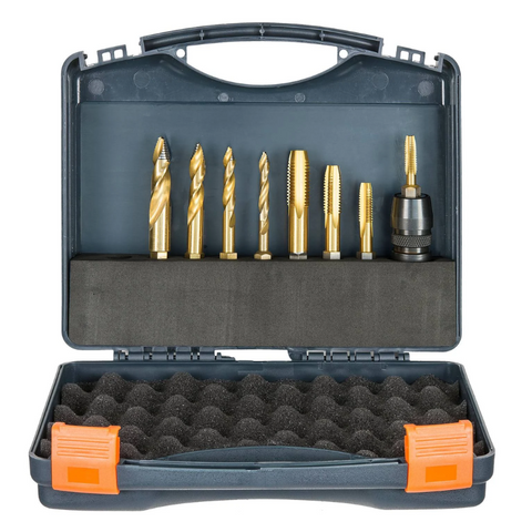 VersaDrive Turbo Drill Bit/Tap Set 9Pce