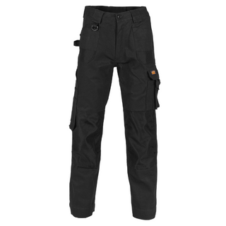 Cotton Weave Cargo Pants Black - 97R