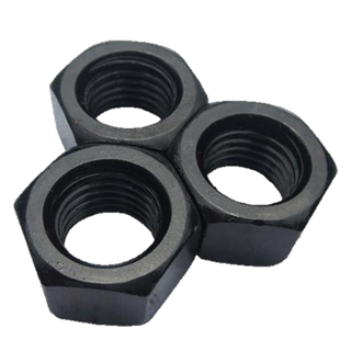 Hex Nut 1-3/8 Unf Black G8