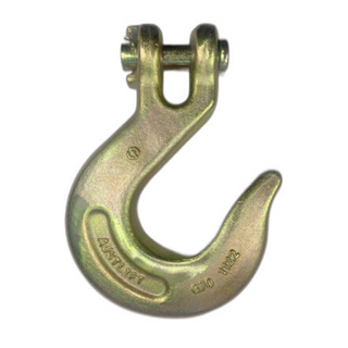 Slip Hook Clevis Gold 8mm 3.8T G70