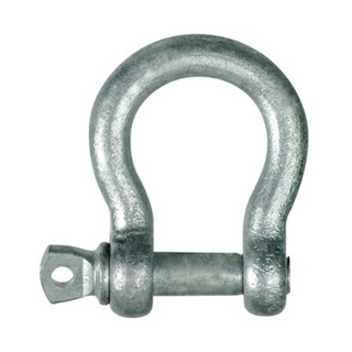 Bow Shackle Commercial 6mm Gal