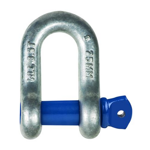 Dee Shackle Grade S 22mm 6.5T Gal