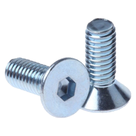 Csk Head Skt Screw M12 x 55mm Zinc