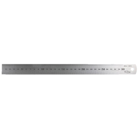 300mm Stainless Steel Ruler Metric/Imp