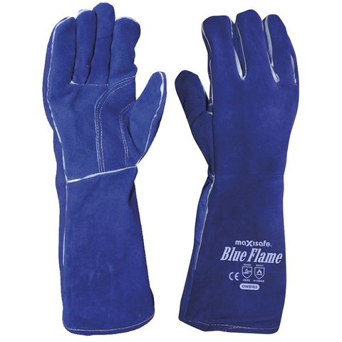 Welding Gloves Blue Flame Kevlar