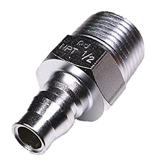 Air Fitting 1/2 Coupler to Plug