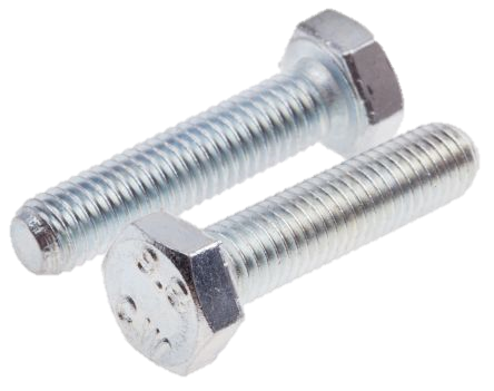 Set Screw M8 x 20mm Fine 1.0 Zinc 8.8