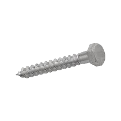 Coach Screw M10 x 200mm Gal