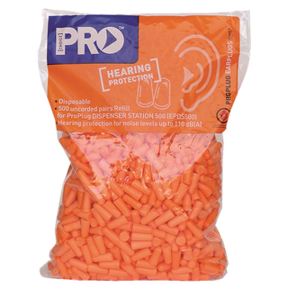 Earplug Pro Bullet  Disp Refill Pack 500