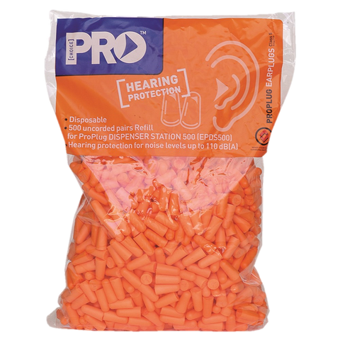 Earplug Pro Bullet  Disp Refill Pack 500