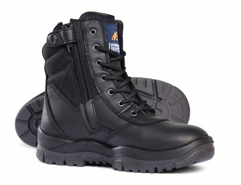 Mongrel High-Leg Boot Z/Side Black 7.5