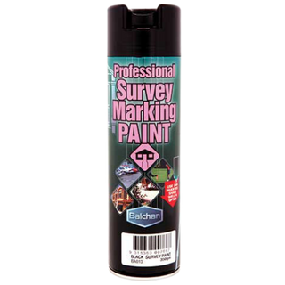 Survey Marking Paint Black 350Gm