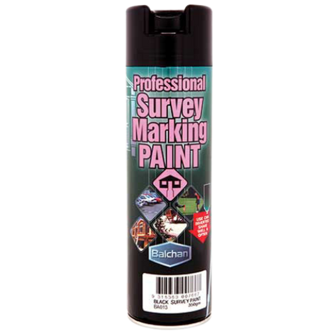 Survey Marking Paint Black 350G
