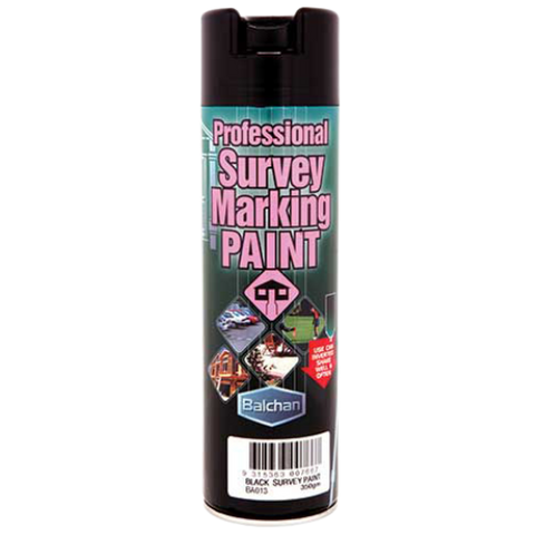 Survey Paint Brilliant Black 350G