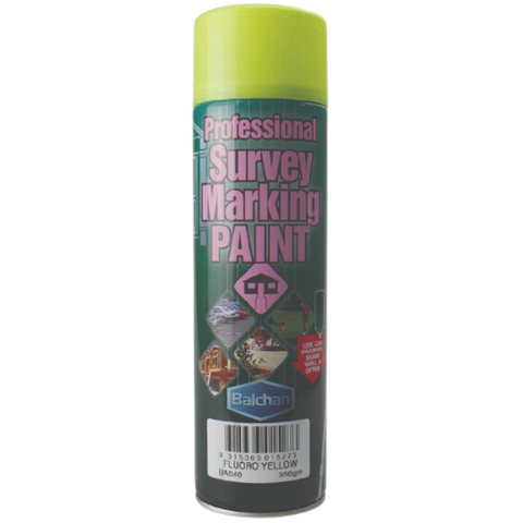 Survey Marking Paint Fluro Yellow 350G