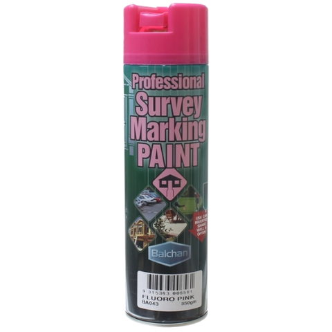 Survey Marking Paint Fluro Pink 350G
