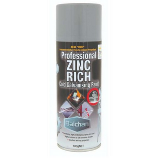 Cold Galvanising Paint Grey Zinc 400G