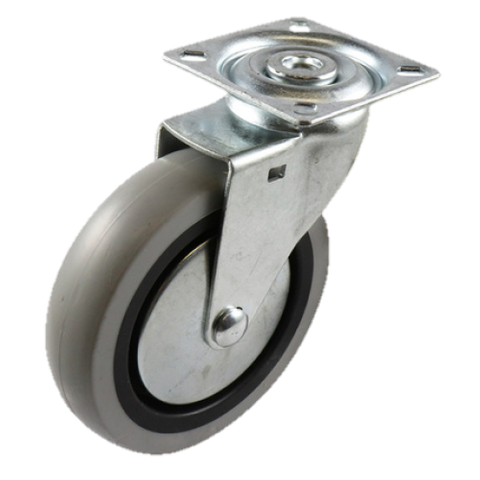 Castor 75mm Swivel Grey RBR