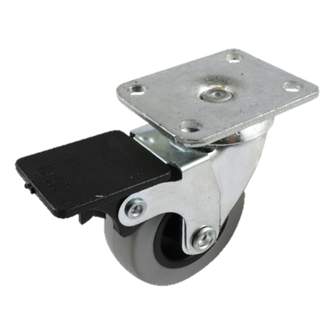 Castor 50MM Swvl Brake PU