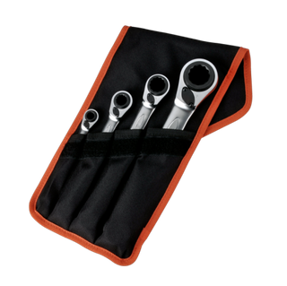 Bahco Ratchet Spanner Set 4 Piece