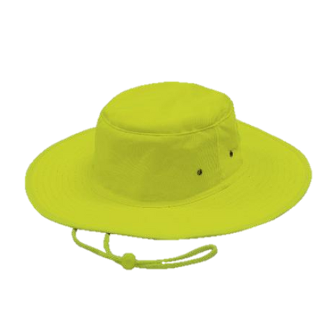 Slouch Hat Hi-Vis Yellow - Large