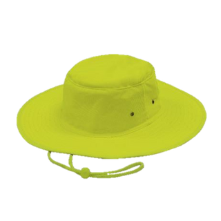 Slouch Hat Hi-Vis Yellow - X-Large