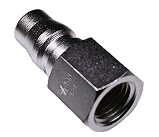 Air Fitting 1/4 Female coupler to plug