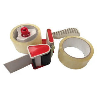 Tape Dispenser Pistol Grip w/Rolls 50mm