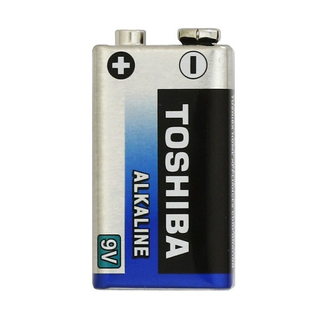 Battery 9 Volt Toshiba Alkaline - Each