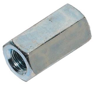 Coupling Nut M8 Zinc