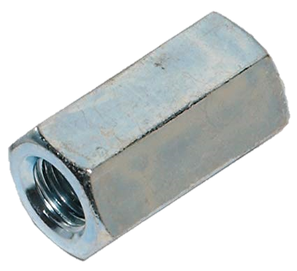 Coupling Nut M8 Zinc