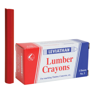 Leviathan Lumber Crayon Pk12 - Red