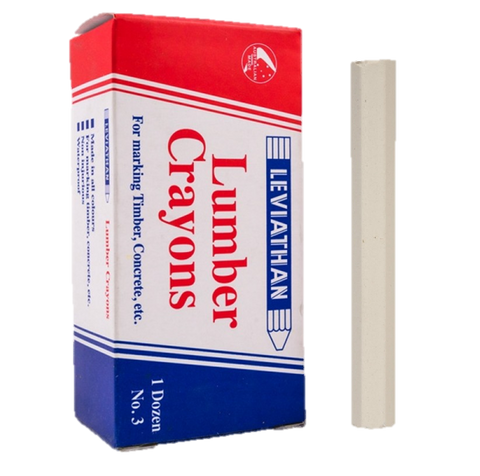 Lumber Crayon White Box 12