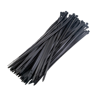 Cable Tie Black 370x7.6mm Pk 100