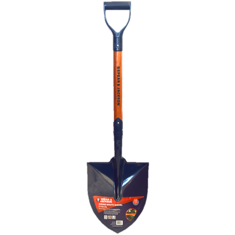 Shovel Round Mouth - D/Wooden Handle