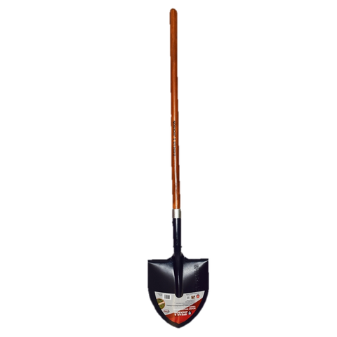 Shovel Round Mouth - Long Wooden Handle