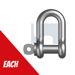 Dee Shackle STD M12 x 48mm S/S 316