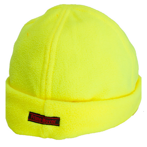 Beanie Polar Fleece Hi-Vis Yellow